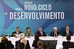Dilma Rousseff, Michel Temer, e Antonio Palocci durante a 37ª reunião do CDES 3