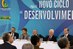 Dilma Rousseff, Michel Temer, e Antonio Palocci durante a 37ª reunião do CDES 1