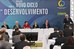 Dilma Rousseff observa o empresário Antoninho Trevisan