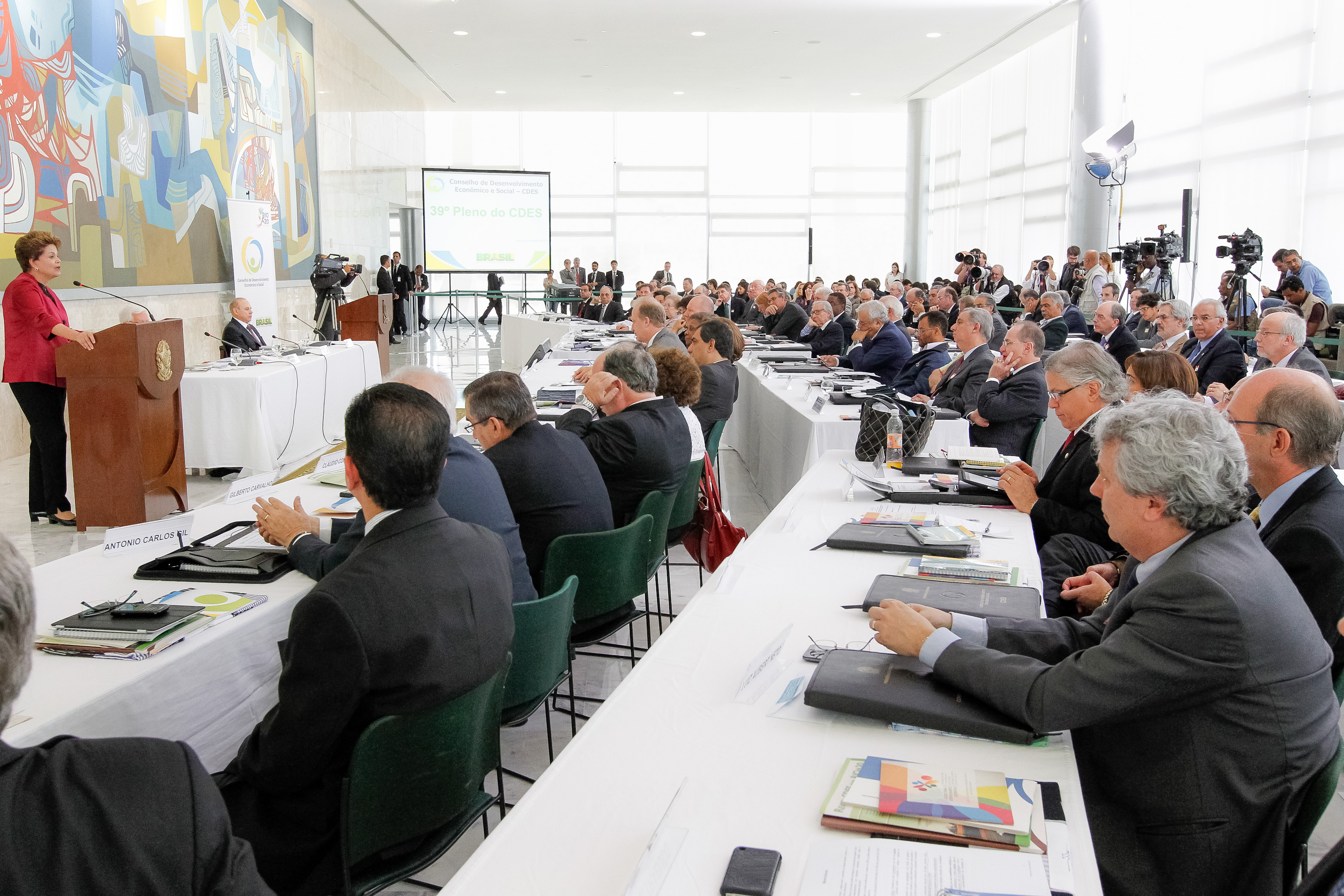 39ª Reunião Ordinária do Pleno do Conselho de Desenvolvimento Econômico e Social - CDES - 07