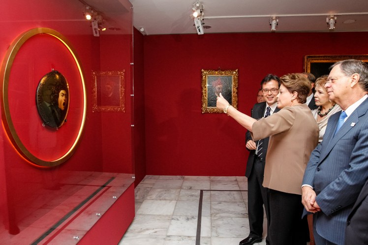Abertura da exposição das obras de Caravaggio - 03