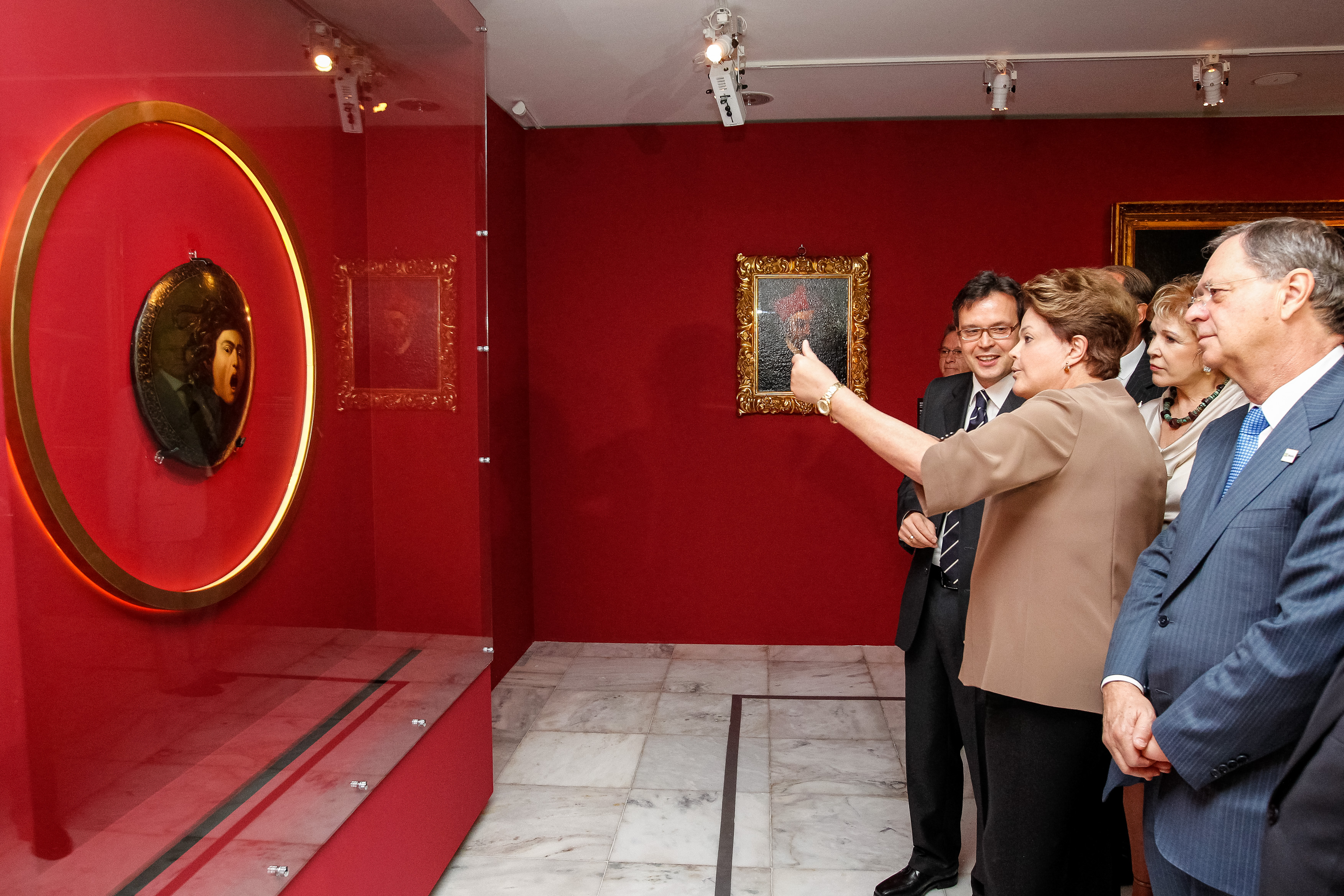 Abertura da exposição das obras de Caravaggio - 03