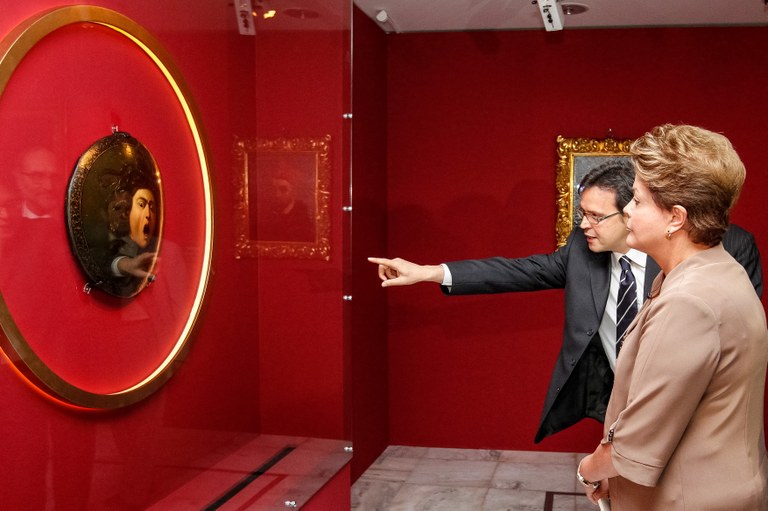 Abertura da exposição das obras de Caravaggio - 04
