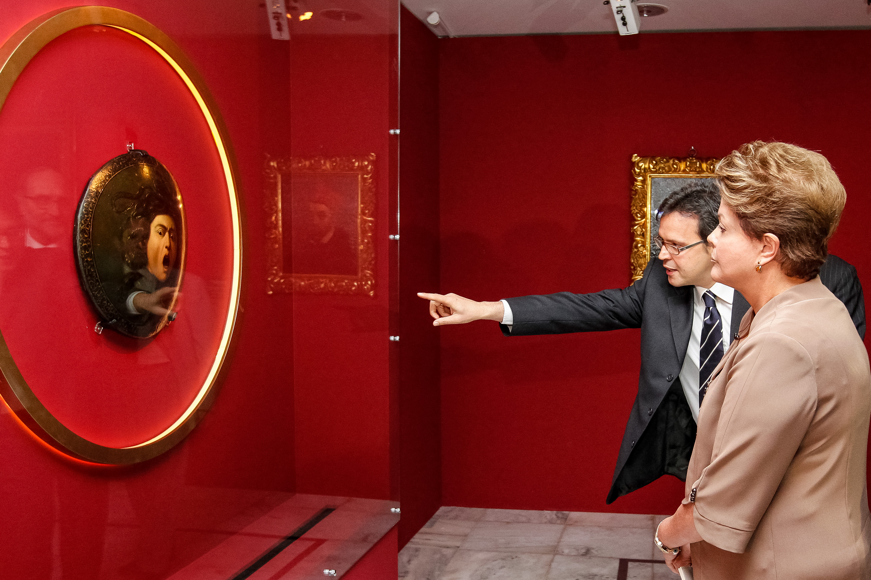 Abertura da exposição das obras de Caravaggio - 04