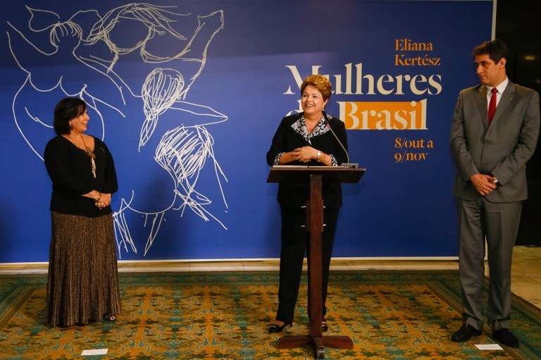 Abertura da exposição "Mulheres do Brasil", da artista plástica Eliana Kertész - 06
