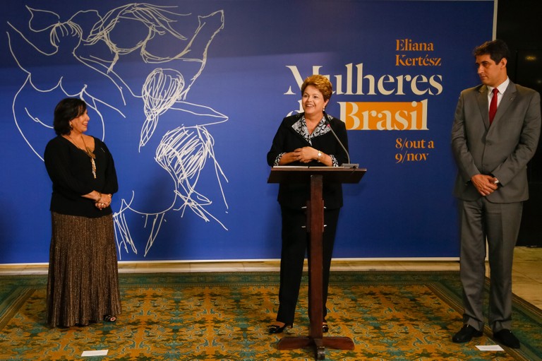 Abertura da exposição "Mulheres do Brasil", da artista plástica Eliana Kertész - 06