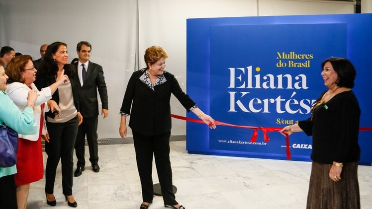 Abertura da exposição "Mulheres do Brasil", da artista plástica Eliana Kertész - 07