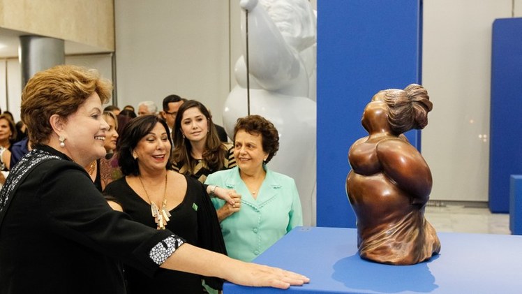 Abertura da exposição "Mulheres do Brasil", da artista plástica Eliana Kertész - 01
