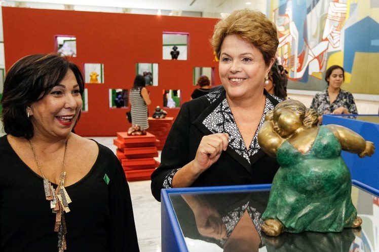 Abertura da exposição "Mulheres do Brasil", da artista plástica Eliana Kertész - 04