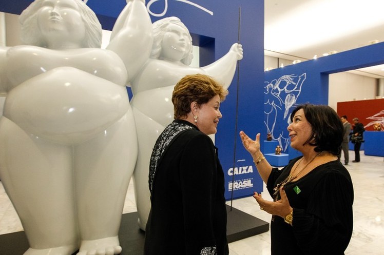 Abertura da exposição "Mulheres do Brasil", da artista plástica Eliana Kertész - 02