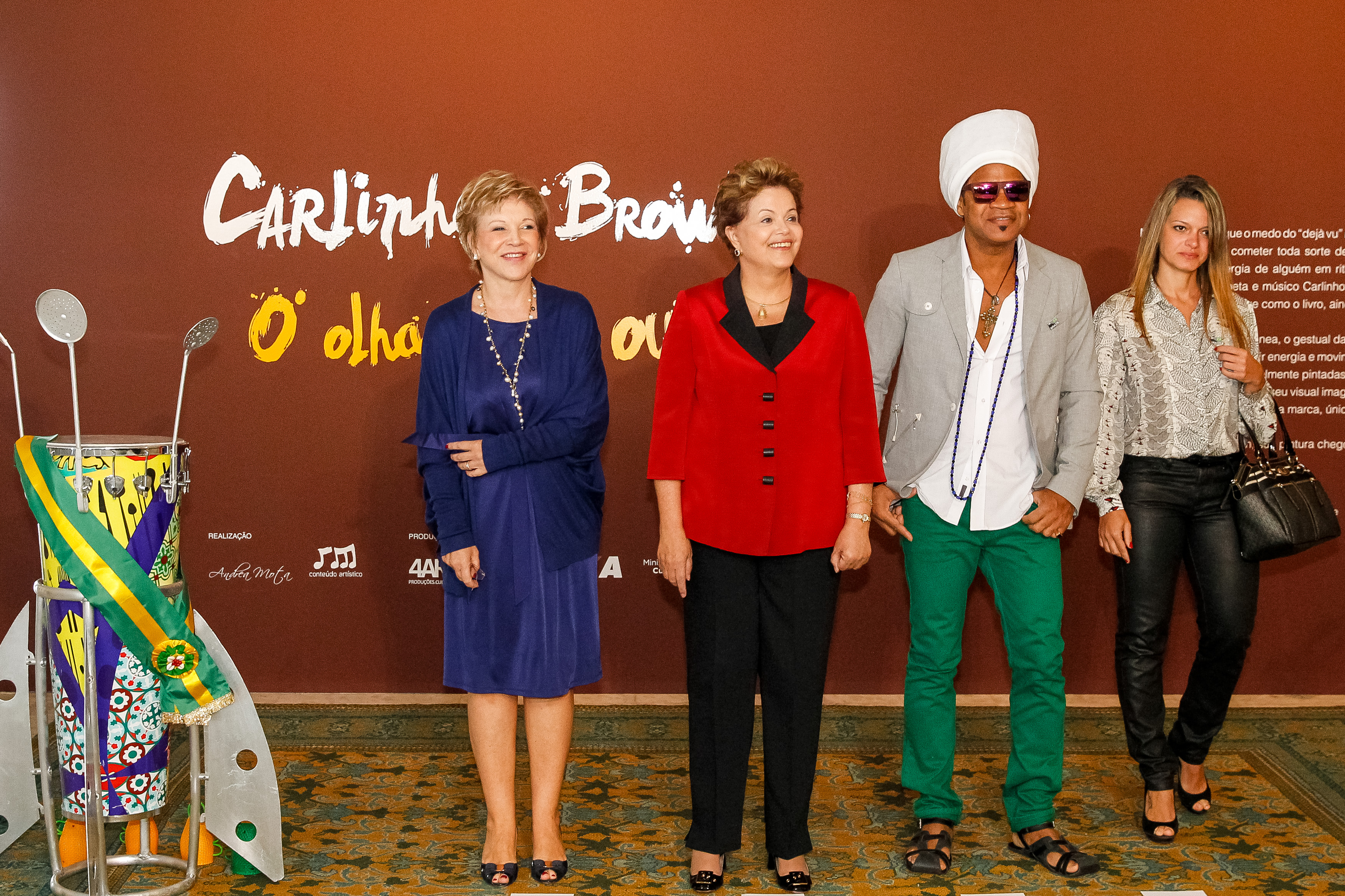 Abertura da Exposição "O olhar que ouve", de Carlinhos Brown - 01