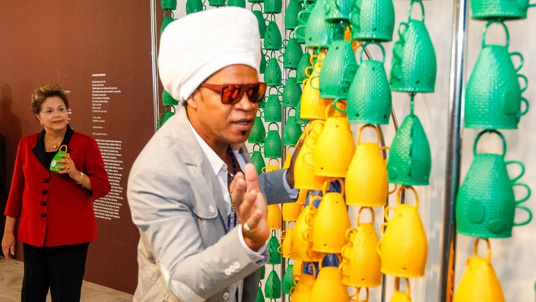 Abertura da Exposição "O olhar que ouve", de Carlinhos Brown - 06