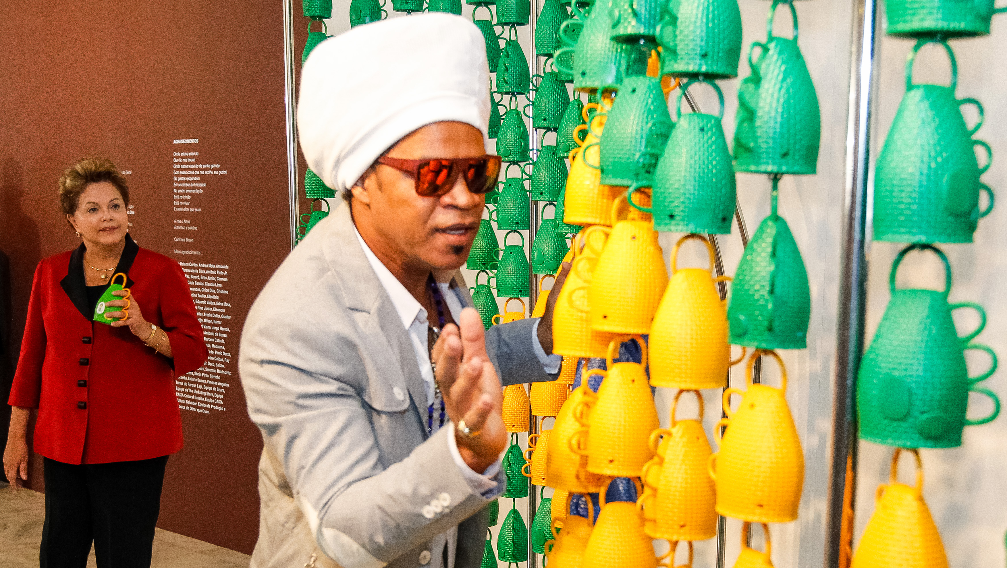 Abertura da Exposição "O olhar que ouve", de Carlinhos Brown - 06