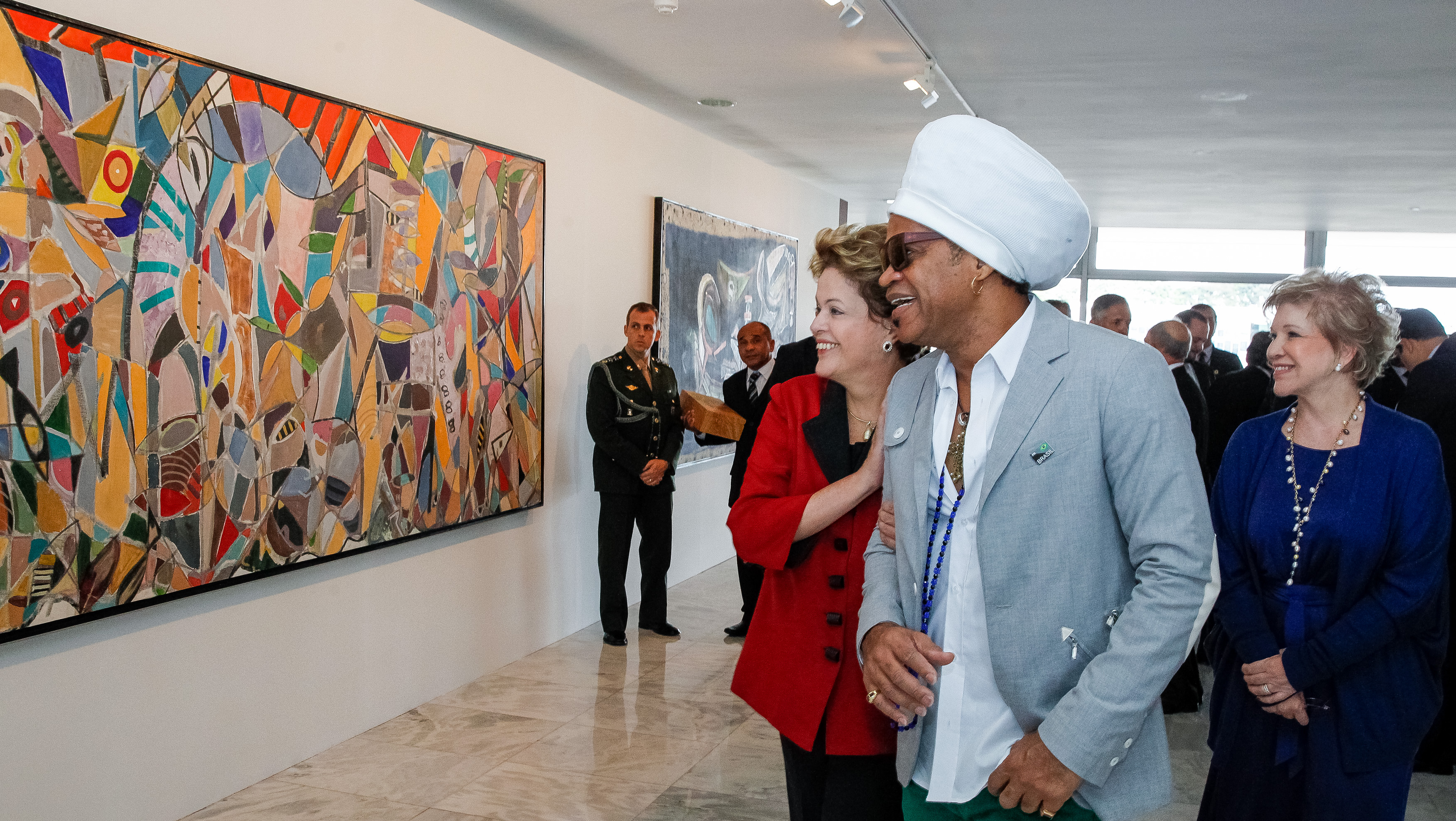 Abertura da Exposição "O olhar que ouve", de Carlinhos Brown - 09