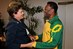 Dilma Rousseff cumprimenta Pelé 1