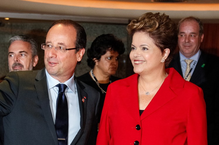 Encontro com o Presidente da República Francesa, François Hollande - 01