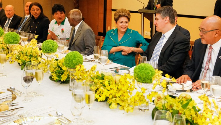 Almoço com Chefes de Estado e de Governo participantes da Copa do Mundo FIFA Brasil 2014 - 03