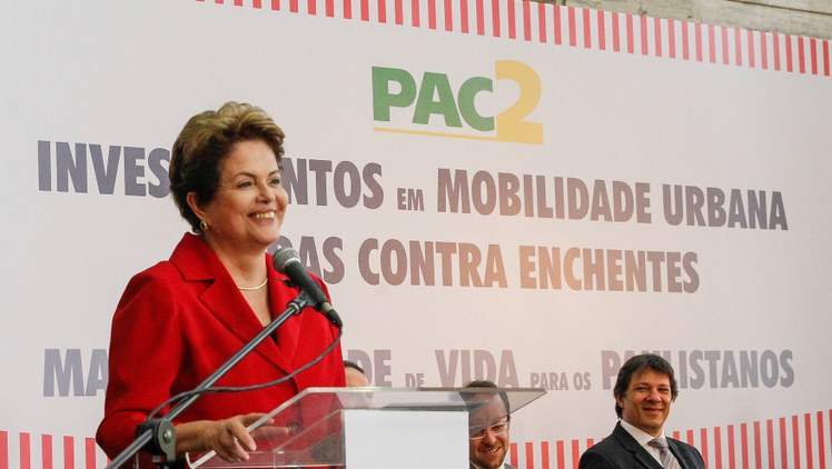 Anúncio de investimentos do PAC2 Mobilidade Urbana e obras contra enchentes para São Paulo - 04