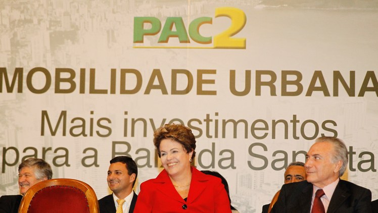 Anúncio de investimentos do PAC2 Mobilidade Urbana para a região metropolitana da Baixada Santista - 01