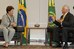 Dilma Rousseff conversa com o embaixador da Costa Rica, Víctor Monge Chacón 3