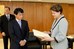 Presidenta Dilma Rousseff e o embaixador do Japão, Akira Miwa 1