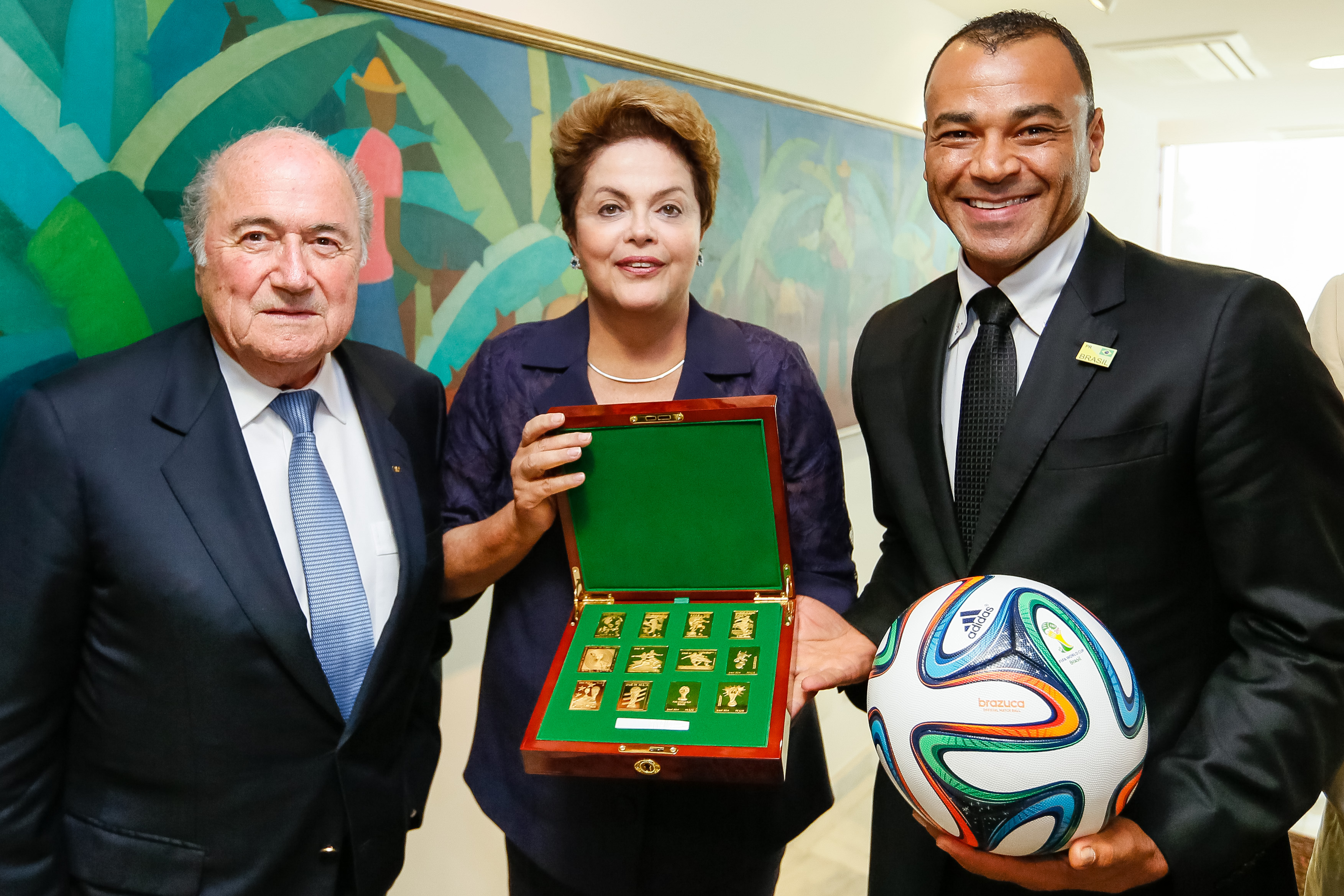 Apresentação oficial da Taça da Copa do Mundo pela FIFA - 012