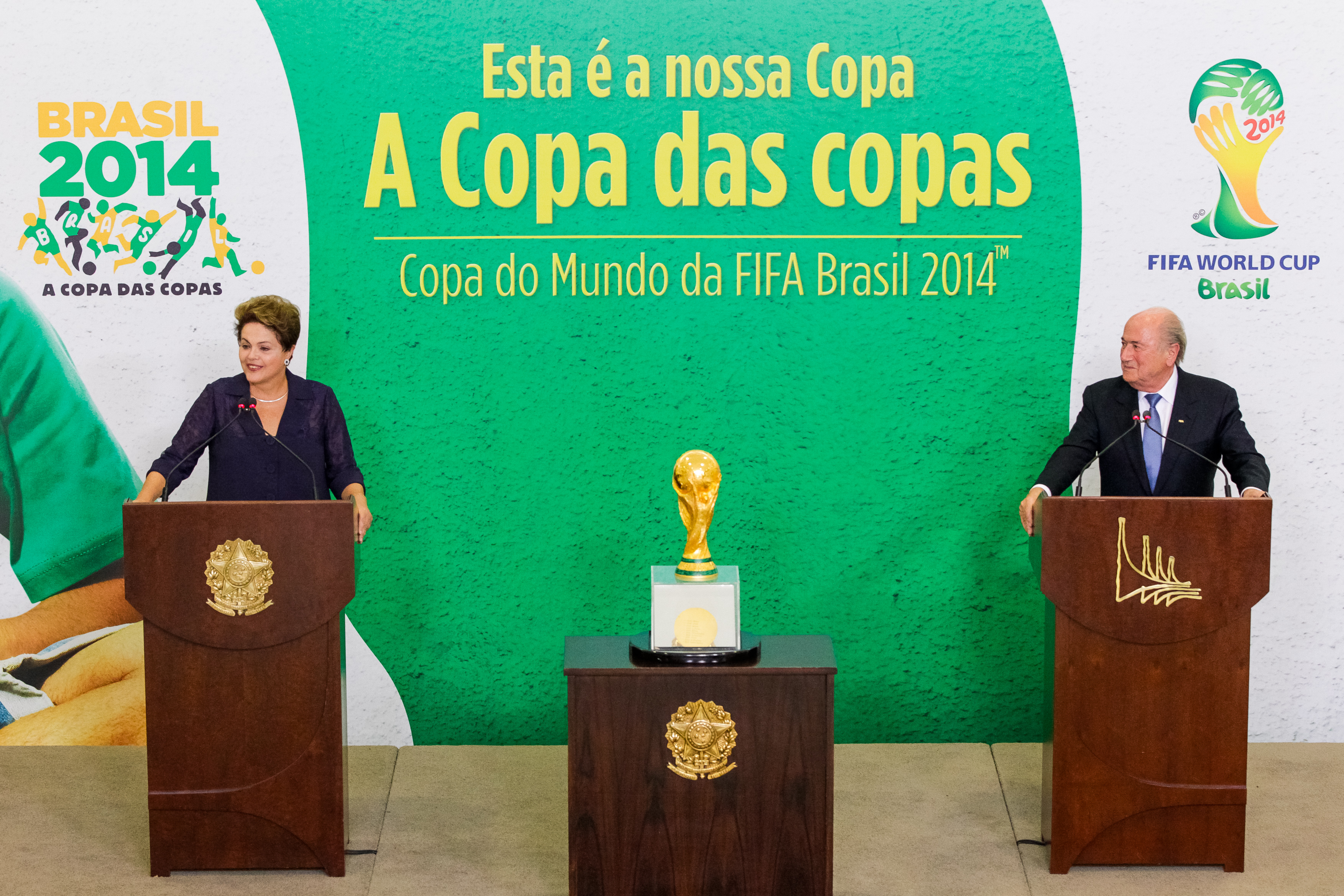 Apresentação oficial da Taça da Copa do Mundo pela FIFA - 05