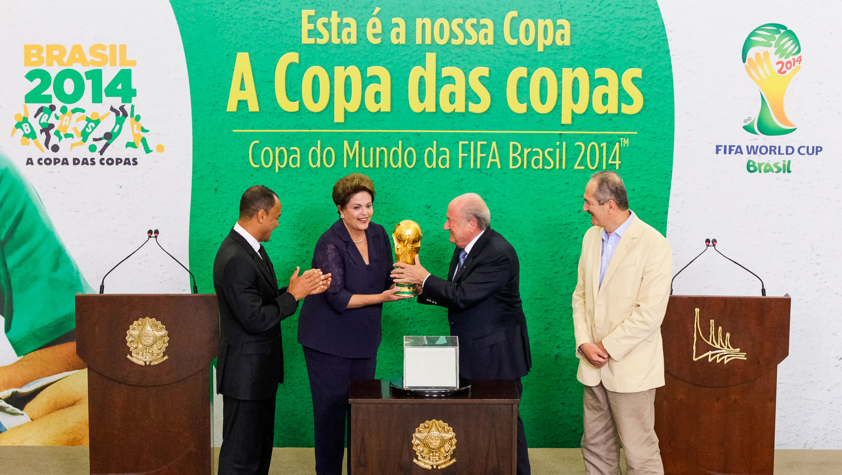 Apresentação oficial da Taça da Copa do Mundo pela FIFA - 07