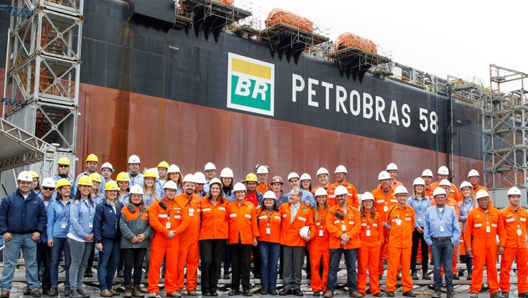 Visita ao local de construção da Plataforma P-58 - 12