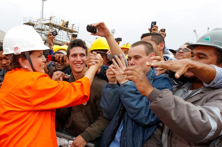 Visita ao local de construção da Plataforma P-58 - 09