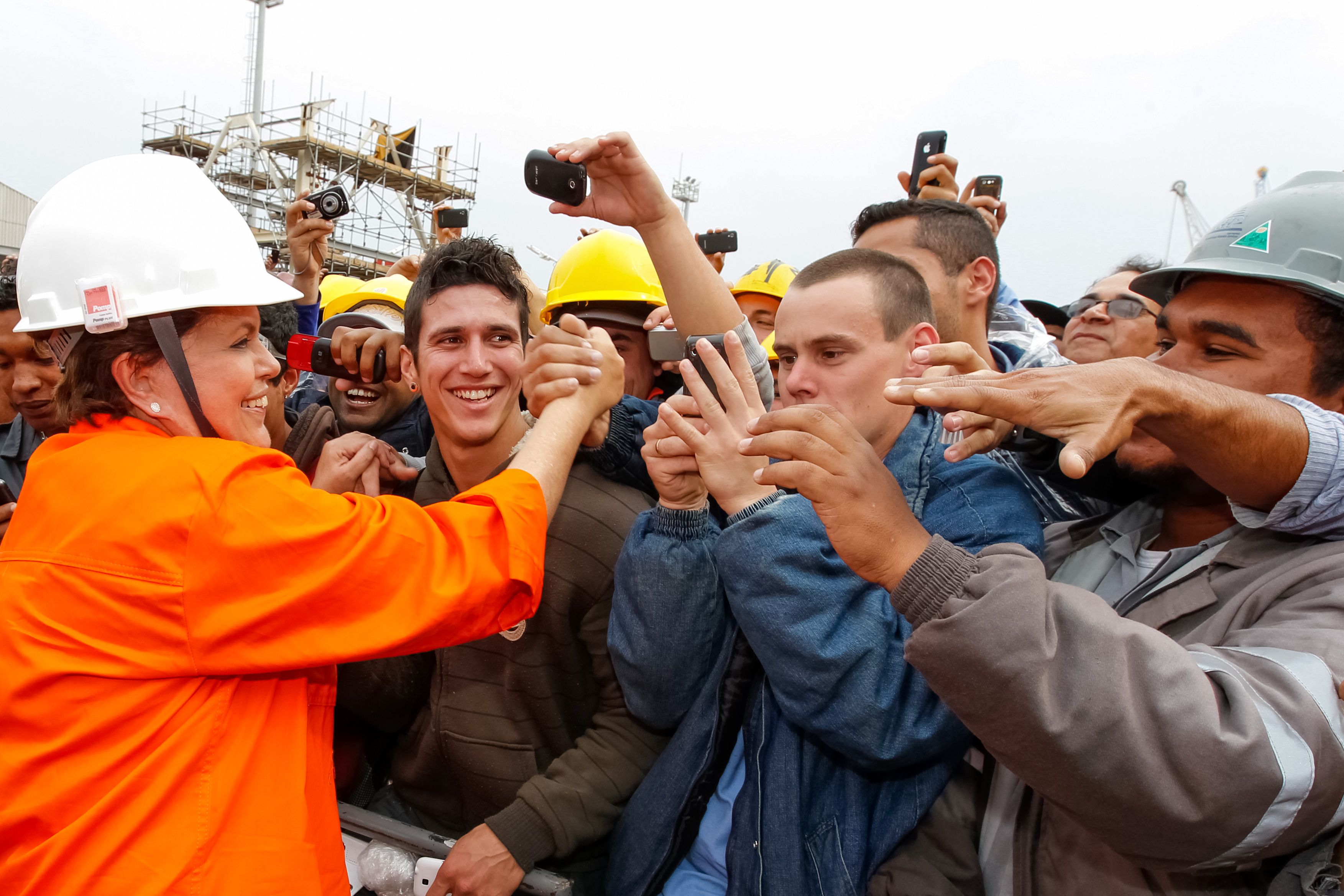 Visita ao local de construção da Plataforma P-58 - 09