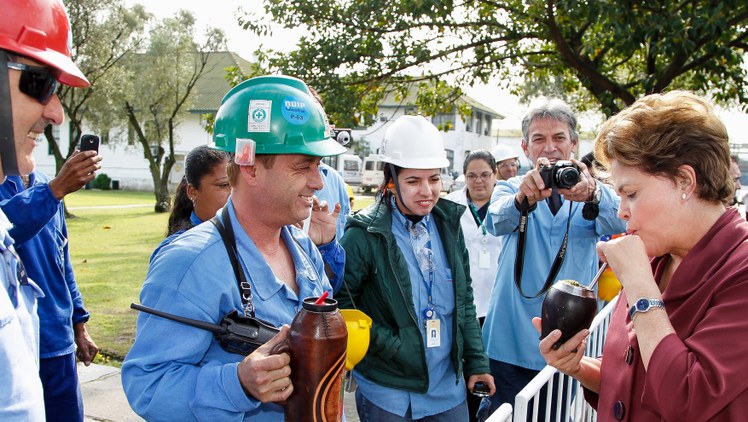 Visita ao local de construção da Plataforma P-58 - 02