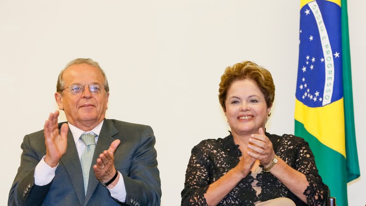 Assinatura do contrato para construção da ponte sobre o rio Guaíba - 01