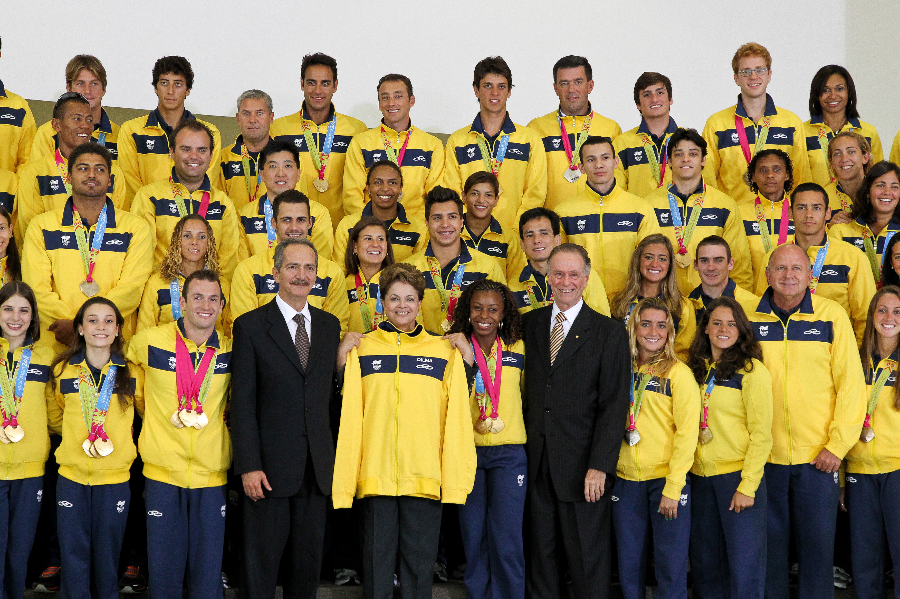Atletas brasileiros medalhistas dos XVI Jogos Pan-Americanos de Guadalajara 2011 - 2