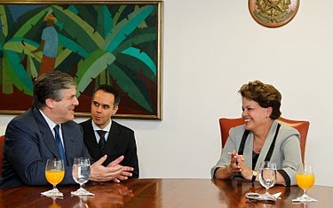 Dilma Rousseff recebe presidente do Comitê Executivo do Grupo Deutsche Bank, Josef Ackermann 1
