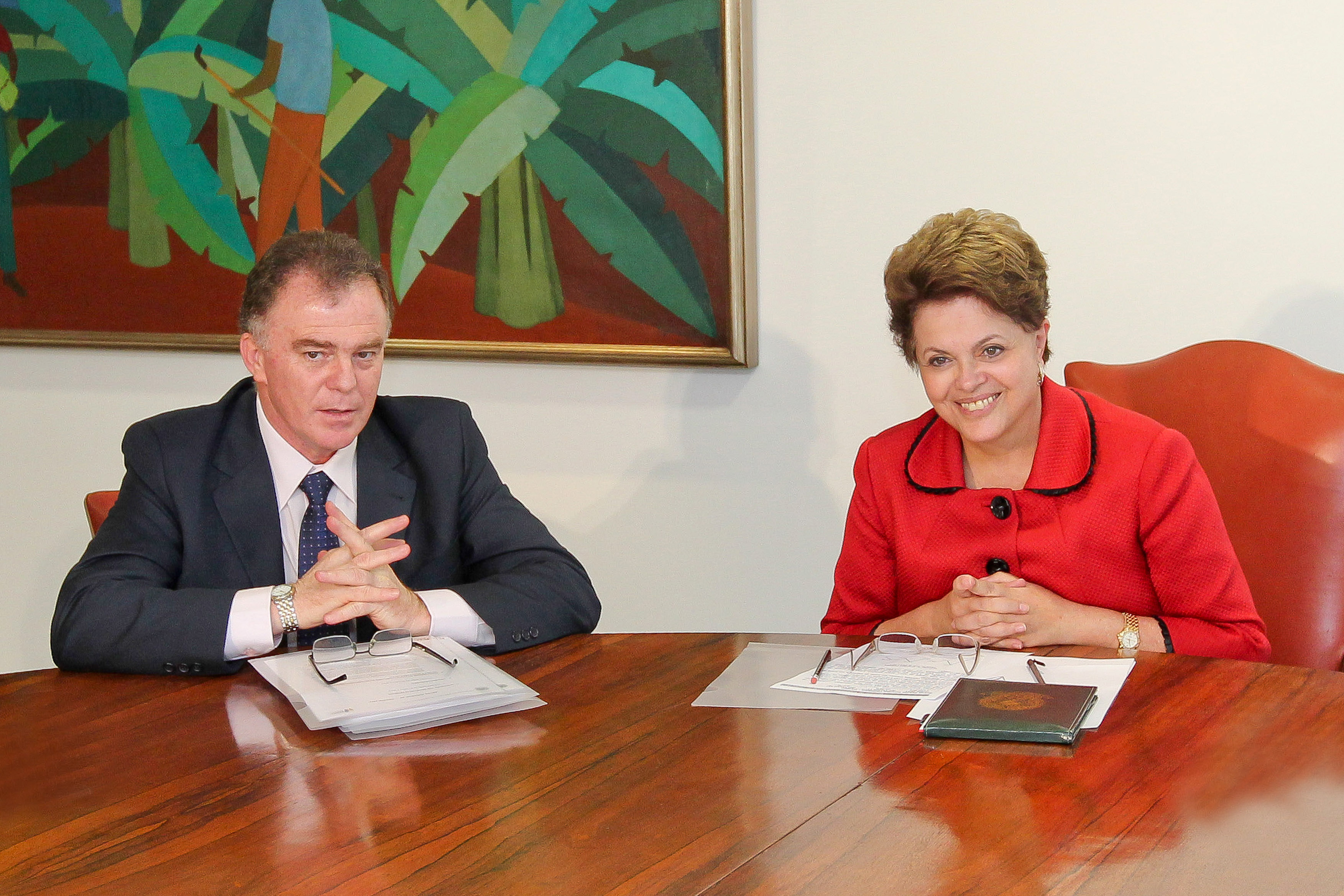 Presidenta Dilma Rousseff encontra o governador Renato Casagrande 2