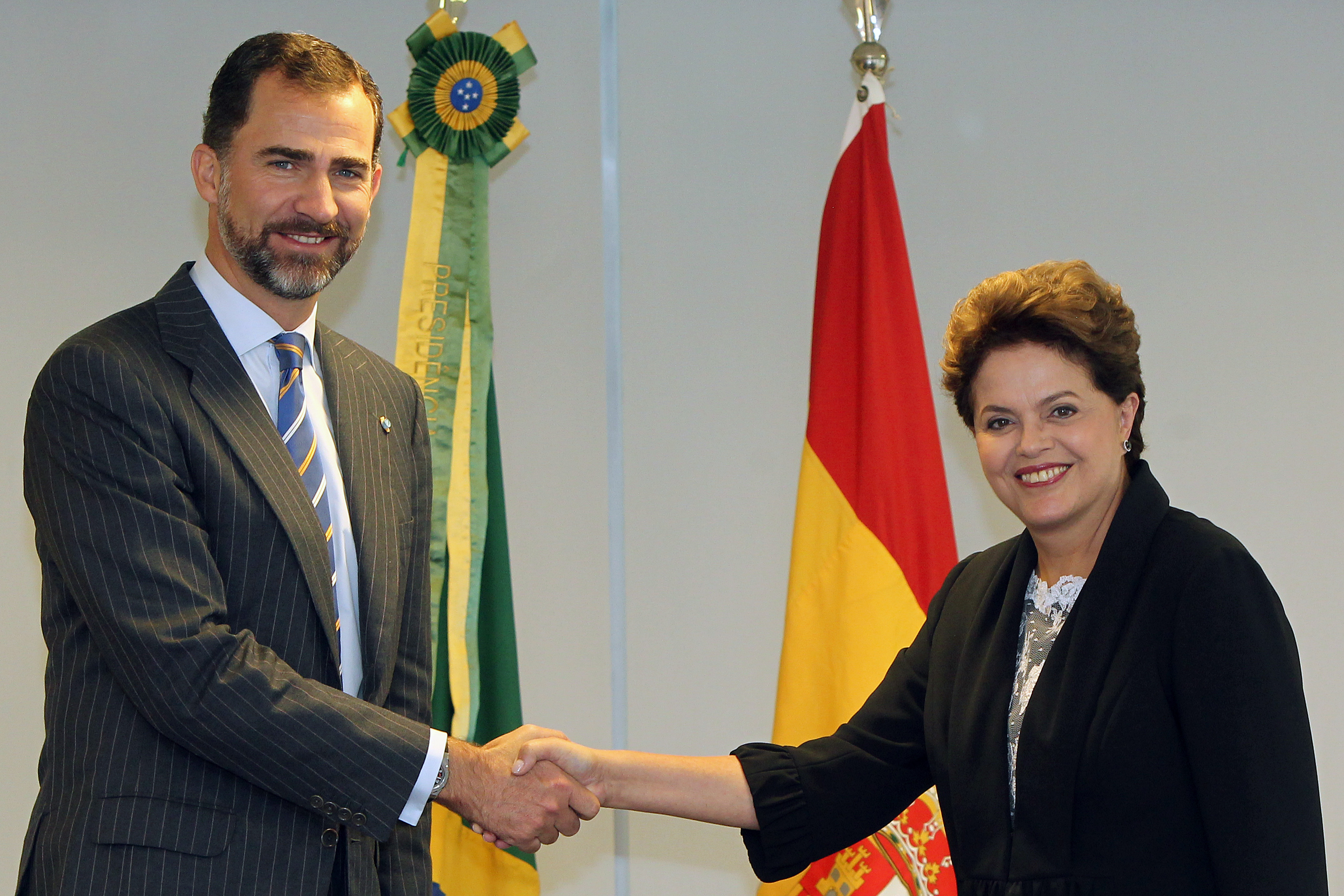 Dilma Rousseff recebe em audiência o príncipe Felipe de Astúrias 6