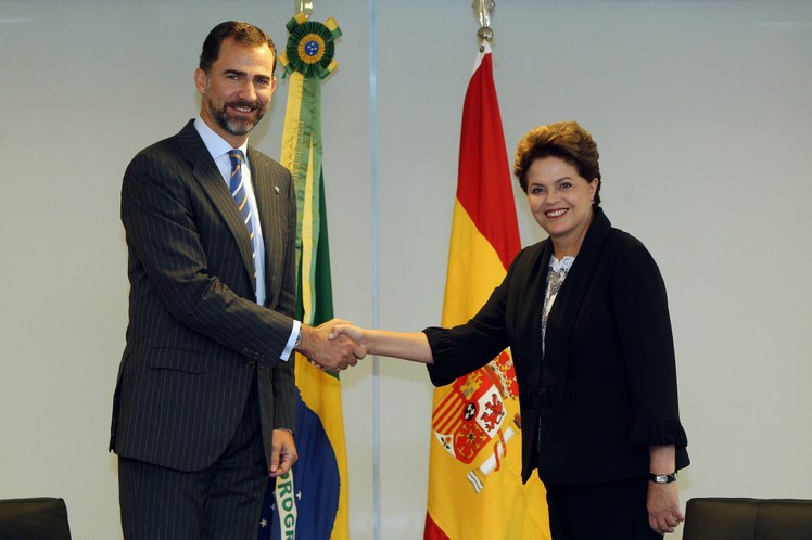 Dilma Rousseff recebe em audiência o príncipe Felipe de Astúrias 2