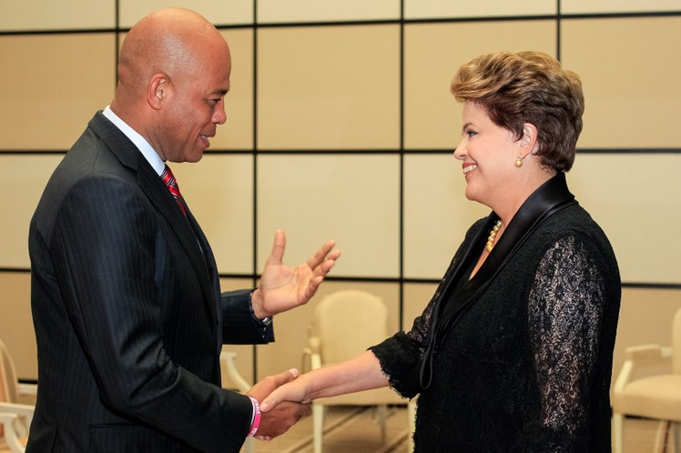 Encontro bilateral com o Presidente do Haiti, Michel Martelly - 01