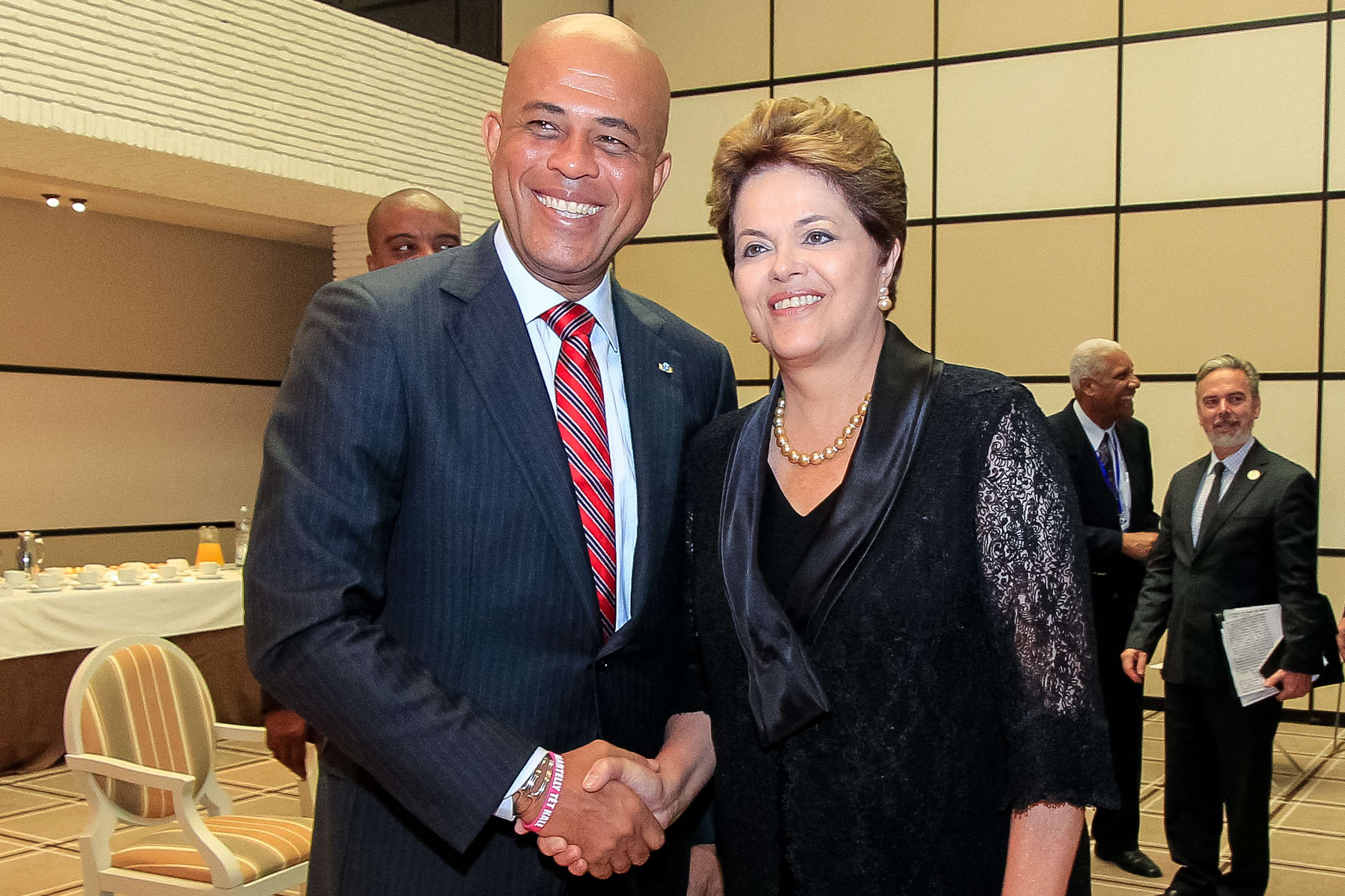 Encontro bilateral com o Presidente do Haiti, Michel Martelly - 03