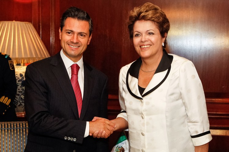 Bilateral com o Presidente do México, Enrique Peña Nieto no Hotel Ritz-Carlton