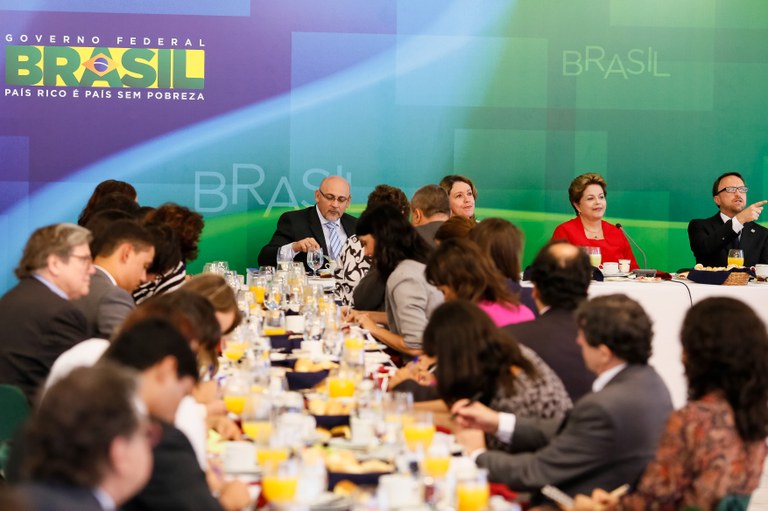 Café da manhã com jornalistas-setoristas do Palácio do Planalto - 01