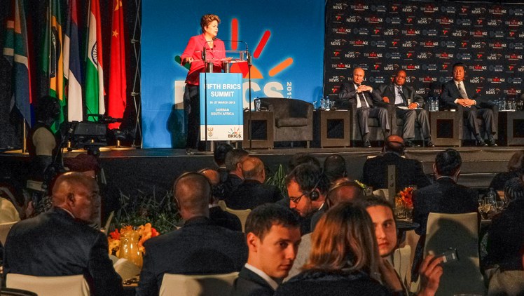 Café da manhã em homenagem aos Chefes de Estado e de Governo e Empresários do BRICS - 01