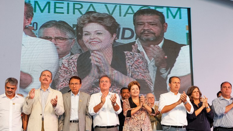 Cerimônia alusiva à primeira viagem do navio petroleiro "Zumbi dos Palmares" - 10