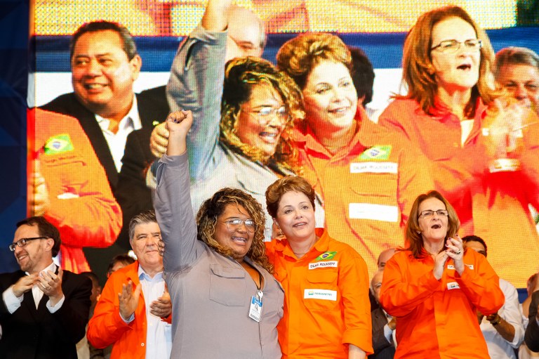 Cerimônia alusiva à viagem inaugural do navio Dragão do Mar e batismo do navio Henrique Dias no Estaleiro Atlântico Sul - 11