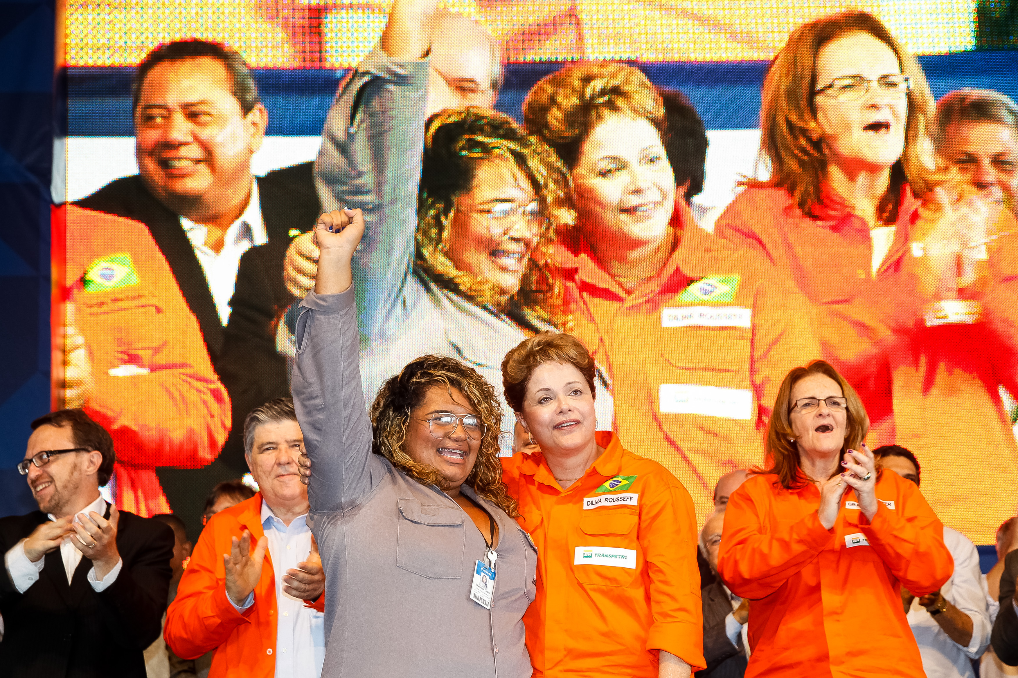 Cerimônia alusiva à viagem inaugural do navio Dragão do Mar e batismo do navio Henrique Dias no Estaleiro Atlântico Sul - 11