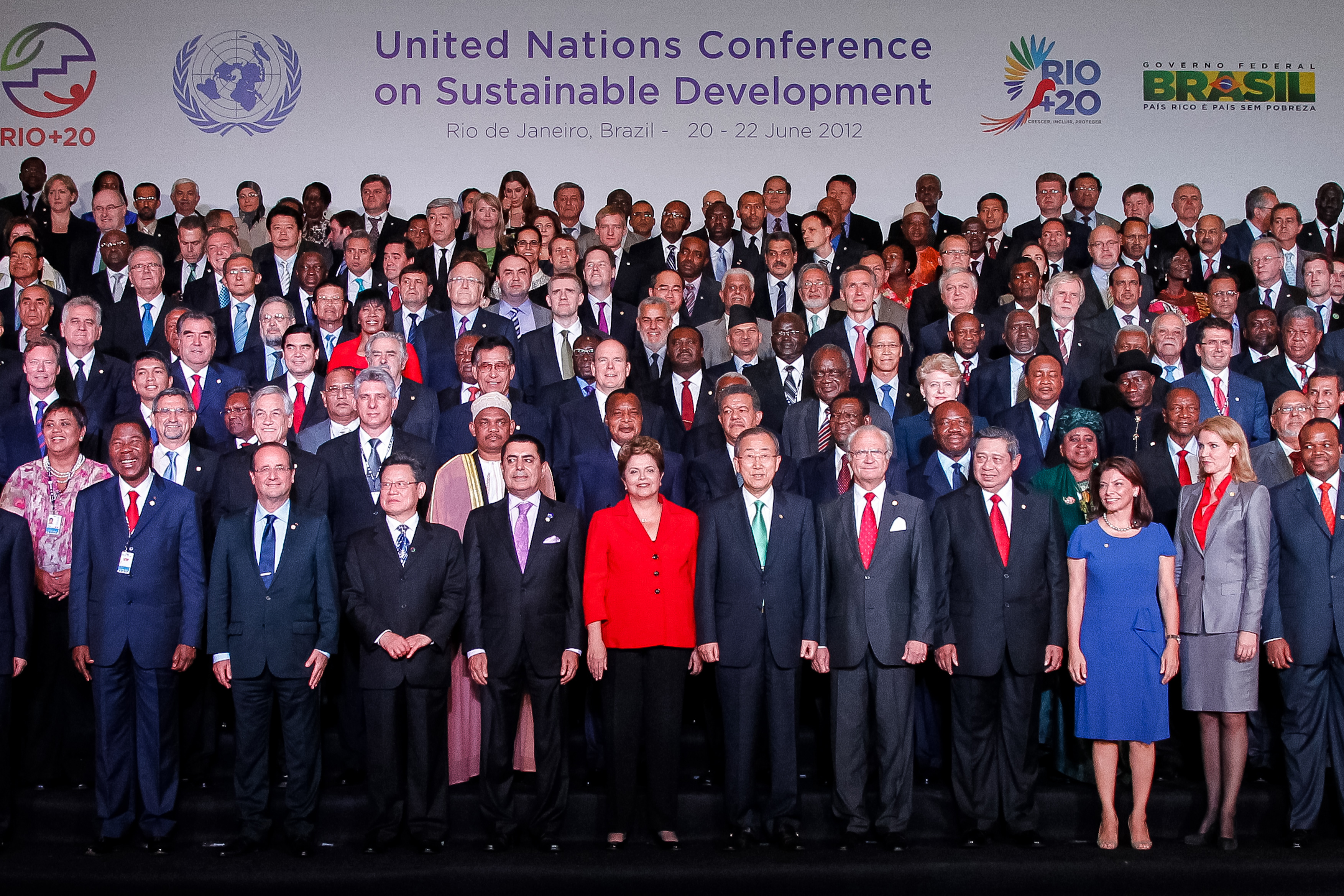 Foto oficial da Conferência das Nações Unidas sobre Desenvolvimento Sustentável (Rio+20) - Rio+20 - 09
