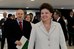Dilma Rousseff e o ministro da Fazenda Guido Mantega