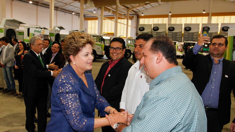 Cerimônia de anúncio de investimentos do PAC 2 Mobilidade Urbana - Maceió - 04