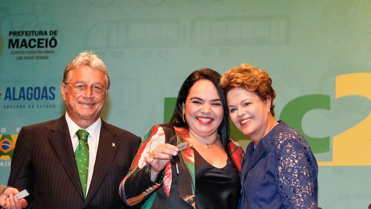 Cerimônia de anúncio de investimentos do PAC 2 Mobilidade Urbana - Maceió - 01